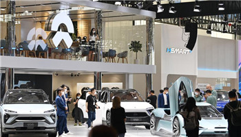 国庆假期 2021中国国际汽车展览会成了津城新的网红地